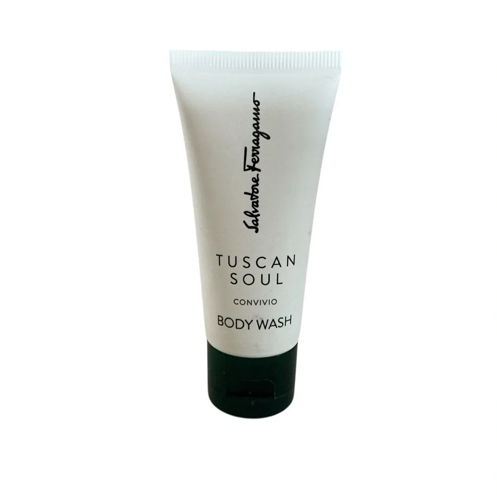 Salvatore Ferragamo Tuscan Soul Convivio Body Wash - White and Black